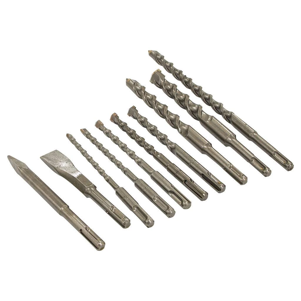Makita SDS-Plus Drill Bit & Chisel Set - 10 Piece 1 Makita SDS-Plus Drill Bit & Chisel Set - 10 Piece