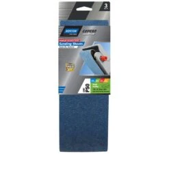 Norton Expert Quantum Sanding Sheets P50 Grit 100 X 610mm - 3 Pack