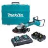 Makita 18V X 2 Brushless AWS 230mm (9") Angle Grinder Kit DGA901T2U1
