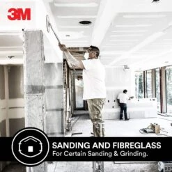 3M Cool Flow Sanding/Fiberglass Face Masks - 5 Pack -Tool Promotional Store 6109417 7 5