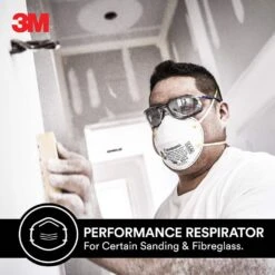 3M P2 Sanding Face Masks - 2 Pack -Tool Promotional Store 6109433 6 3