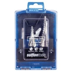 Sutton Tools Step Drill Set - 3 Piece