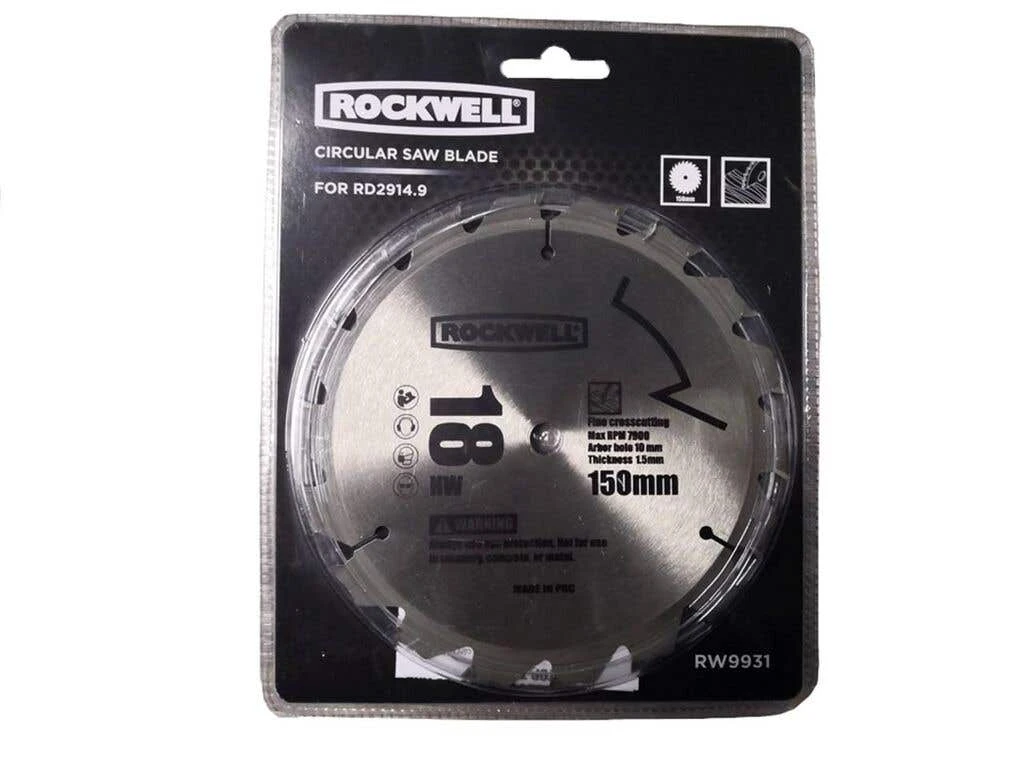 Rockwell Circular Saw Blade 150mm 1 Rockwell Circular Saw Blade 150mm