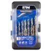 P&N Workshop Cobalt Drill Set & Step Drill - 19 Piece