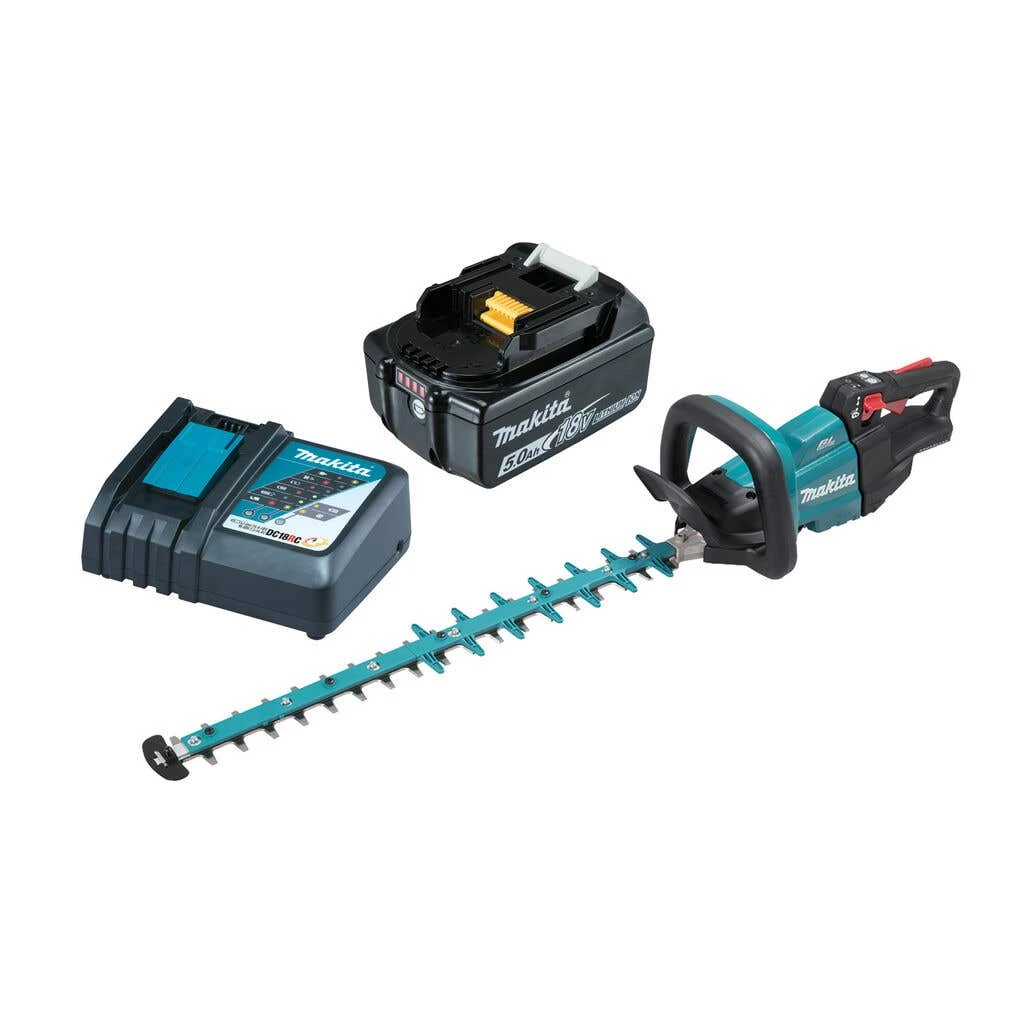 Makita 18V Brushless Hedge Trimmer Kit 600mm DUH602RT 1 Makita 18V Brushless Hedge Trimmer Kit 600mm DUH602RT