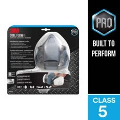 3M Cool Flow Painter Protection Face Mask