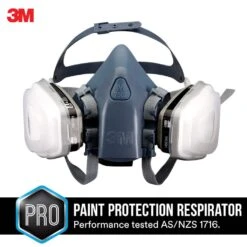 3M Cool Flow Painter Protection Face Mask -Tool Promotional Store 6320170 8 2