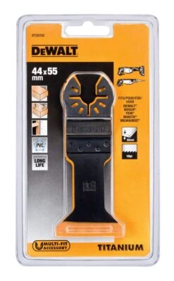 DEWALT Titanium Multi Tool Blade Wood/Metal 44x55mm