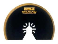 DEWALT Semicircle Multi Tool Blade Wood/Nails 102mm