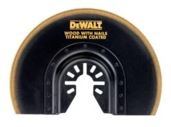 DEWALT Blade Semicircle Flush Cut Multi Tool Wood/Nails 102mm