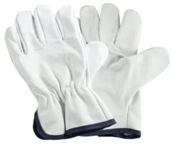 Workforce Gloves Riggers Large White - 2 Pair