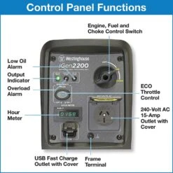 Westinghouse Digital Inverter Generator IGen2200 -Tool Promotional Store 6368575 6 7