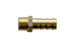 EMAX Hose Air Fitting Barb Brass 1/4 - 3/8"
