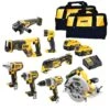 DEWALT 18V 5.0Ah XR Combo Kit - 8 Piece DCZ898P2-XE