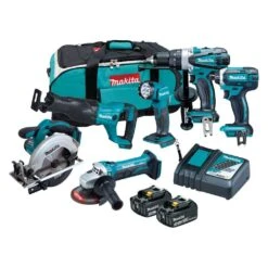 Makita 18V 3.0Ah Combo Kit - 6 Piece DLX6102X1