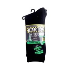 Tradie Mens Bamboo Work Sock Size 11-13 - 2 Pack
