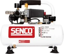 Senco 0.33HP Low Noise Air Compressor 4L