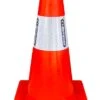 Hurricane Safety Traffic Cone With Reflective Tape