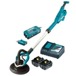 Makita 18V Brushless AWS 225mm Drywall Sander Kit DSL801TUX2