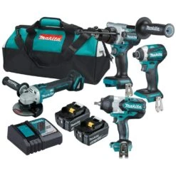 Makita 18V 5.0Ah Brushless Comb Kit - 4 Piece DLX4144TX1