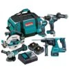 Makita 18V 5.0Ah Brushless Combo Kit - 5 Piece DLX5062TX1