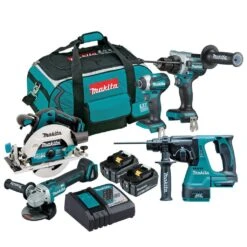 Makita 18V 5.0Ah Brushless Combo Kit - 5 Piece DLX5062TX1