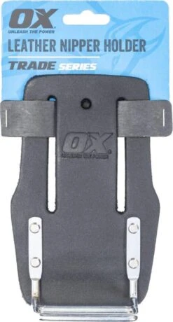 Ox Nip Leather Holder Black