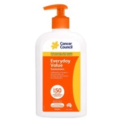 Cancer Council Everyday Value Sunscreen SPF50+ 500mL