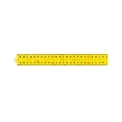 Crescent Lufkin 4 Fold Ruler Square Edge Yellow 1m LFSSIN