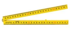 Crescent Lufkin 4 Fold Ruler Square Edge Yellow 1m LFSSIN -Tool Promotional Store 6727226 2 5