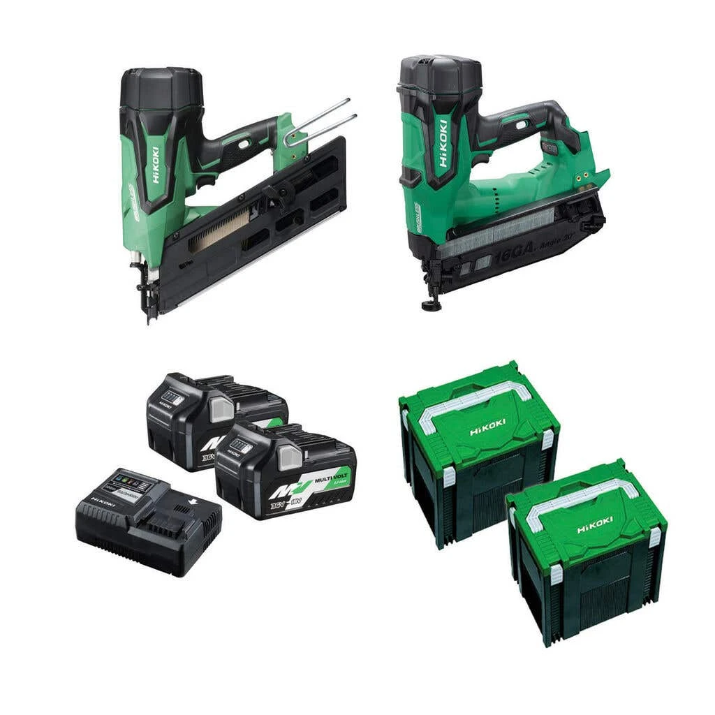 HiKOKI 18V Brushless Framer Combo Kit - 2 Piece 18VFRAMERCOMBO4(HRZ) 1 HiKOKI 18V Brushless Framer Combo Kit - 2 Piece 18VFRAMERCOMBO4(HRZ)