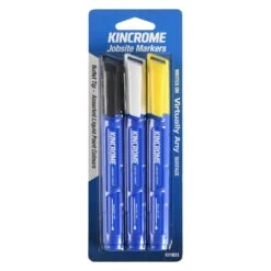 Kincrome Marker Paint Bullet Tip Mix - 3 Pack