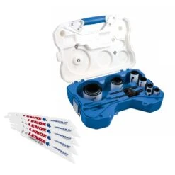 Lenox Hole Saw Kit With Bonus Recipro Blades - 15 Piece
