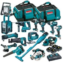 Makita 18V 4 X 5.0Ah Brushless Combo Kit - 15 Piece DLX1509TX1