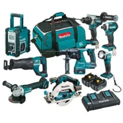 Makita 18V Brushless Combo Kit - 8 Piece DLX8046GX1