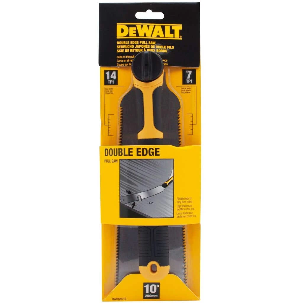 DEWALT Double Edge Pull Saw 3 DEWALT Double Edge Pull Saw - Image 3