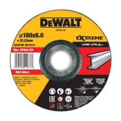 DEWALT Extreme Metal Grinding Wheel 180 X 6mm