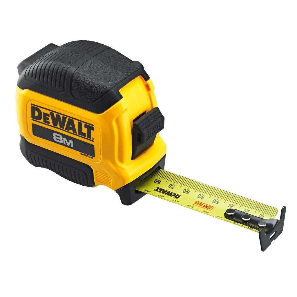 DEWALT Compact Tape Measure 8m 3 DEWALT Compact Tape Measure 8m - Image 3
