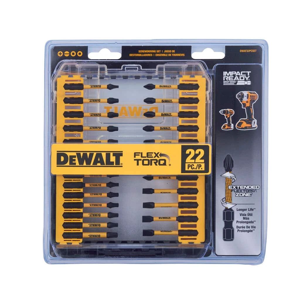 DEWALT Screwdriver Bit Set - 22 Piece 2 DEWALT Screwdriver Bit Set - 22 Piece - Image 2