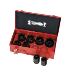 Sidchrome A/F 3/4” Drive Impact Socket Set - 8 Piece
