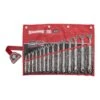 Sidchrome 440 Pro Series Ring & Open End Spanner Metric Set - 14 Piece