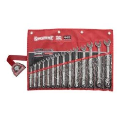 Sidchrome 440 Pro Series Ring & Open End Spanner Metric Set - 14 Piece