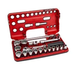 Sidchrome Detection Box 3/8″ Drive & 1/2″ Drive Socket & Tool Sets