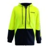 Tradie Hoodie Mens Hi-Vis Splice Yellow/Navy