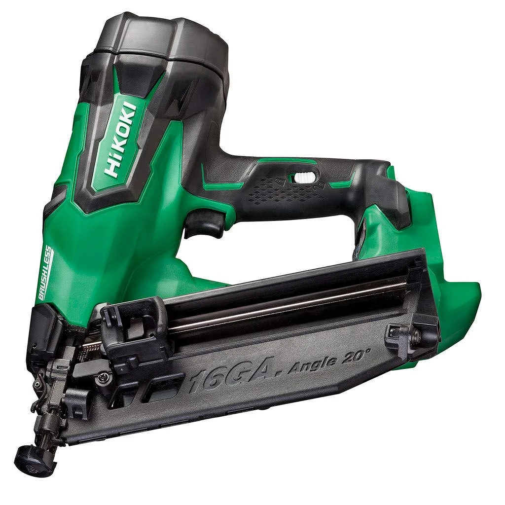 HiKOKI Nailer Finish 18V Brushless 16GA Skin 65mm 1 HiKOKI Nailer Finish 18V Brushless 16GA Skin 65mm