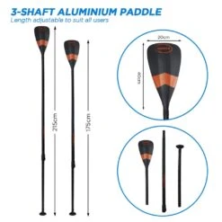 Kahuna Stand Up 10 Feet Paddle Board Inflatable With Accessories -Tool Promotional Store 6970529 5 1