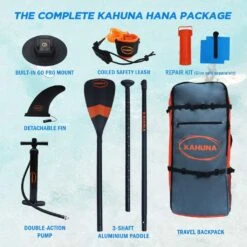 Kahuna Stand Up 10 Feet Paddle Board Inflatable With Accessories -Tool Promotional Store 6970529 7 1