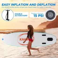 Kahuna Stand Up Paddle Board Inflatable With Accessories 3.35m -Tool Promotional Store 6970545 6