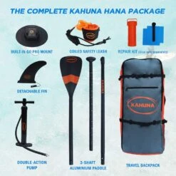 Kahuna Stand Up Paddle Board Inflatable With Accessories 3.35m -Tool Promotional Store 6970545 8