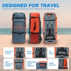 Kahuna Stand Up Paddle Board Inflatable With Accessories 3.35m -Tool Promotional Store 6970545 9